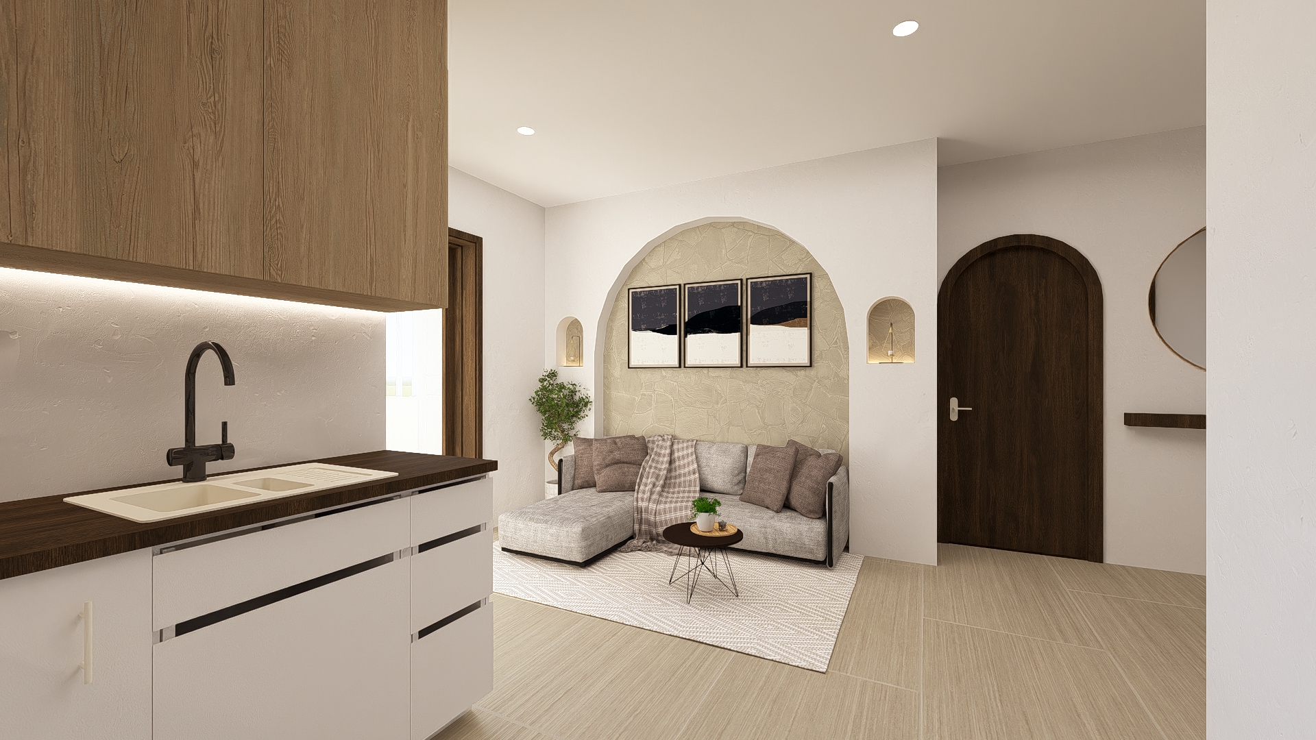 Flat 1F virtual completion - view 1