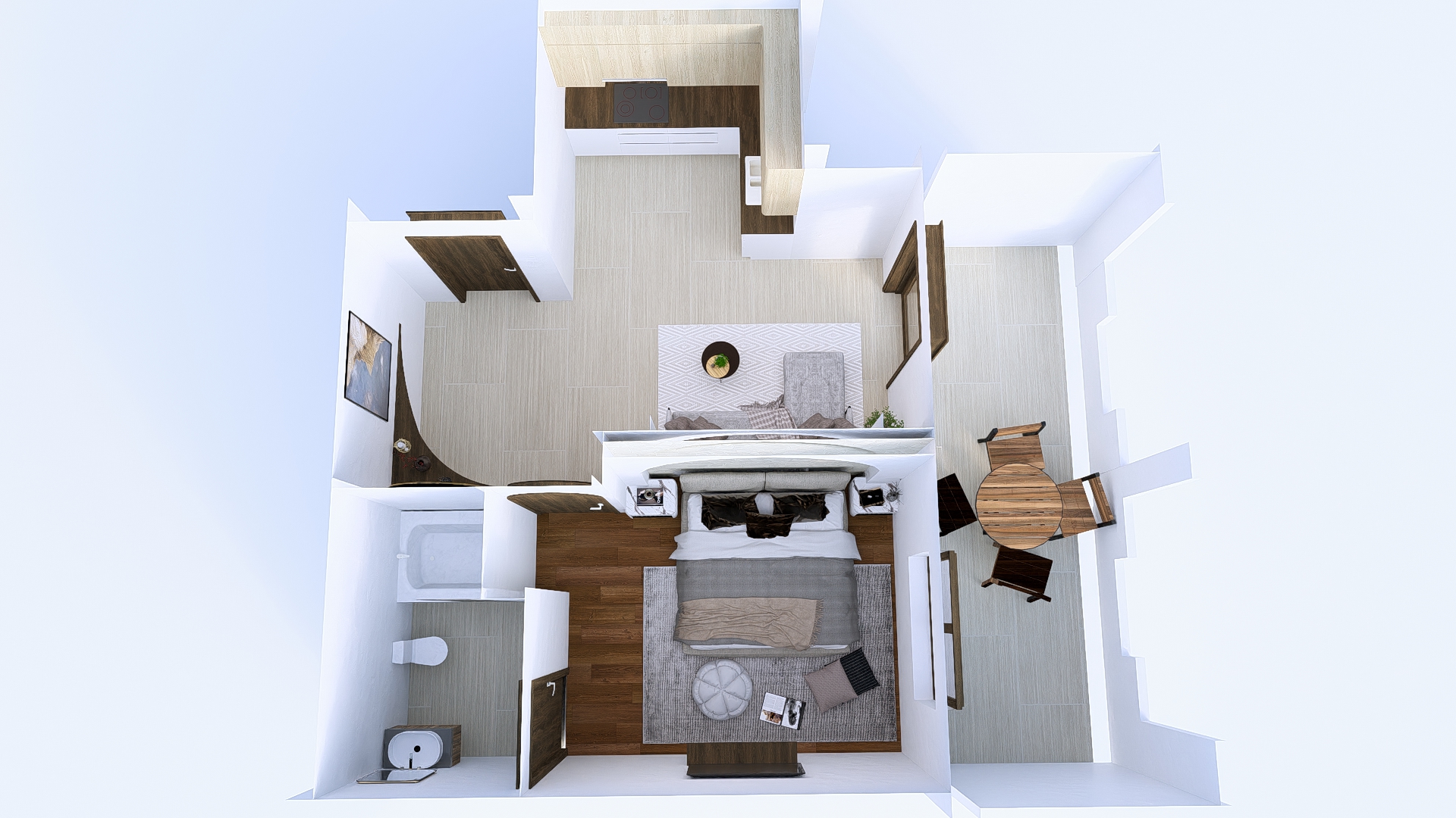 Flat 1F virtual completion - view 6